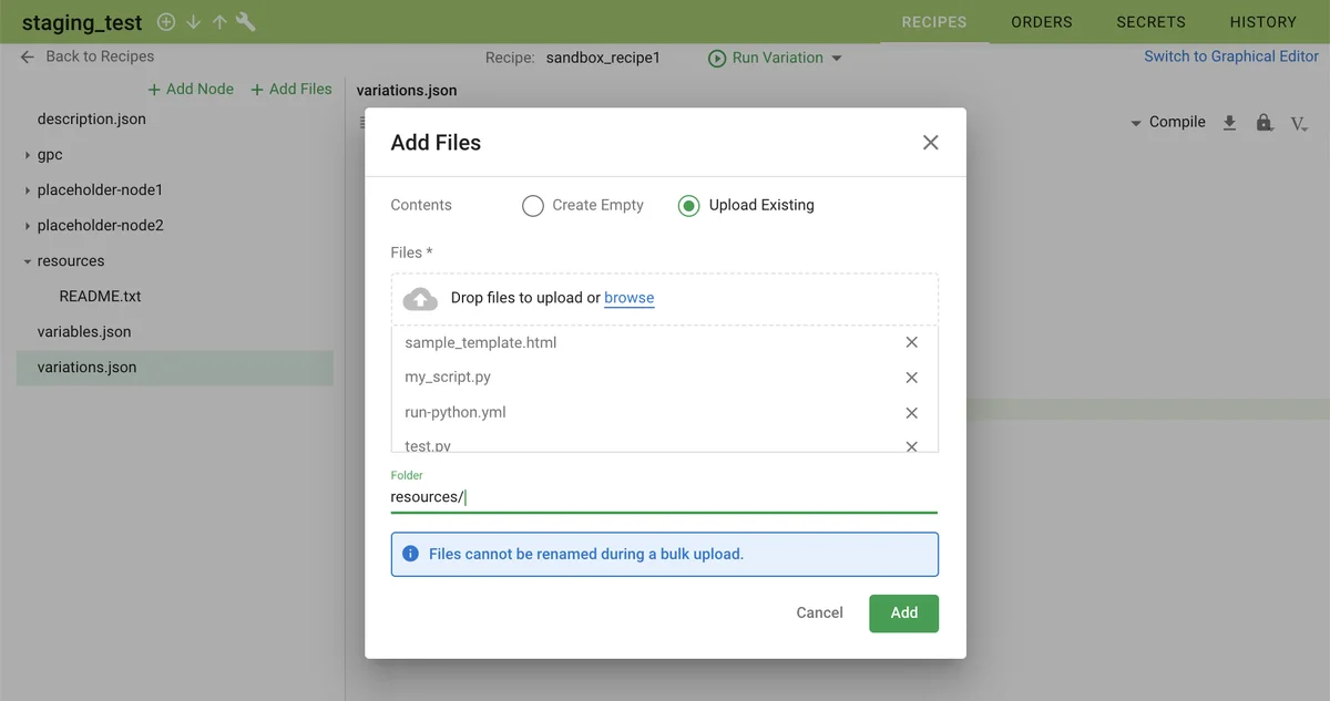 (Screenshot of the File Editor)