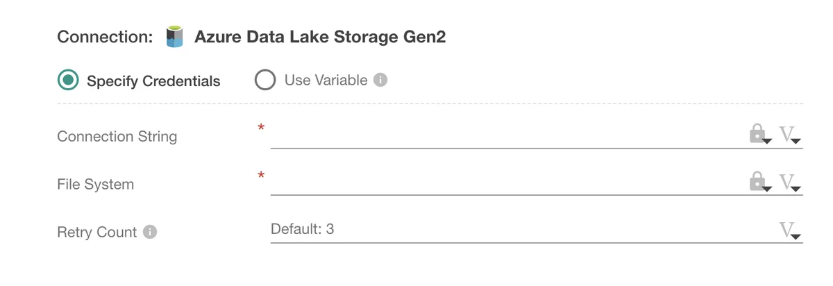 (Screenshot of the Connector tab)