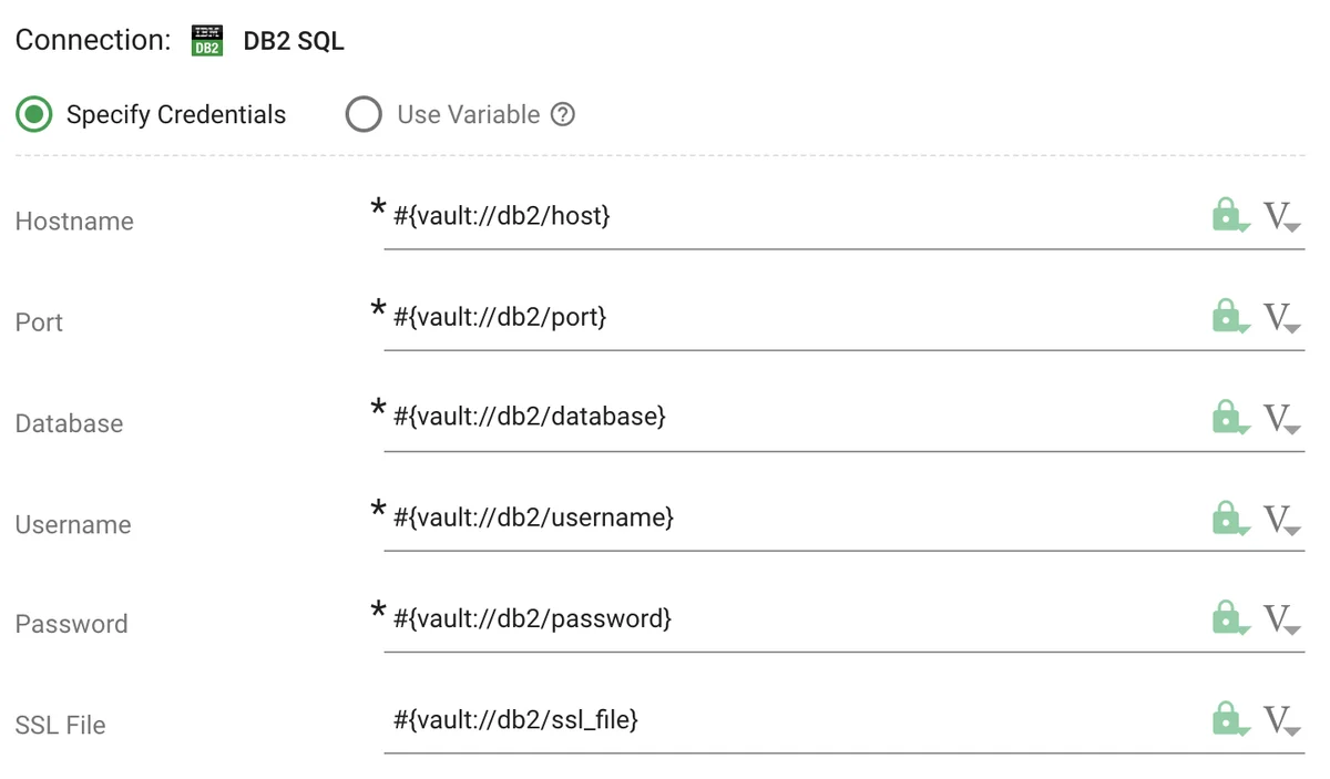 (Screenshot of the Connector tab)