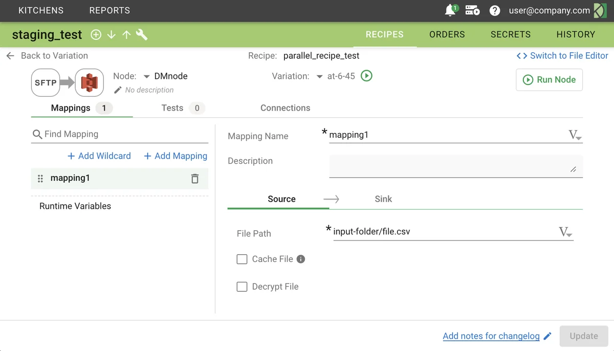 (DataMapper Node fields)