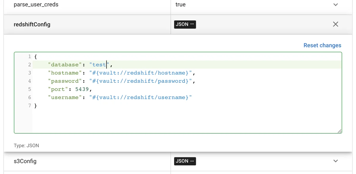 (Expanded values area)
