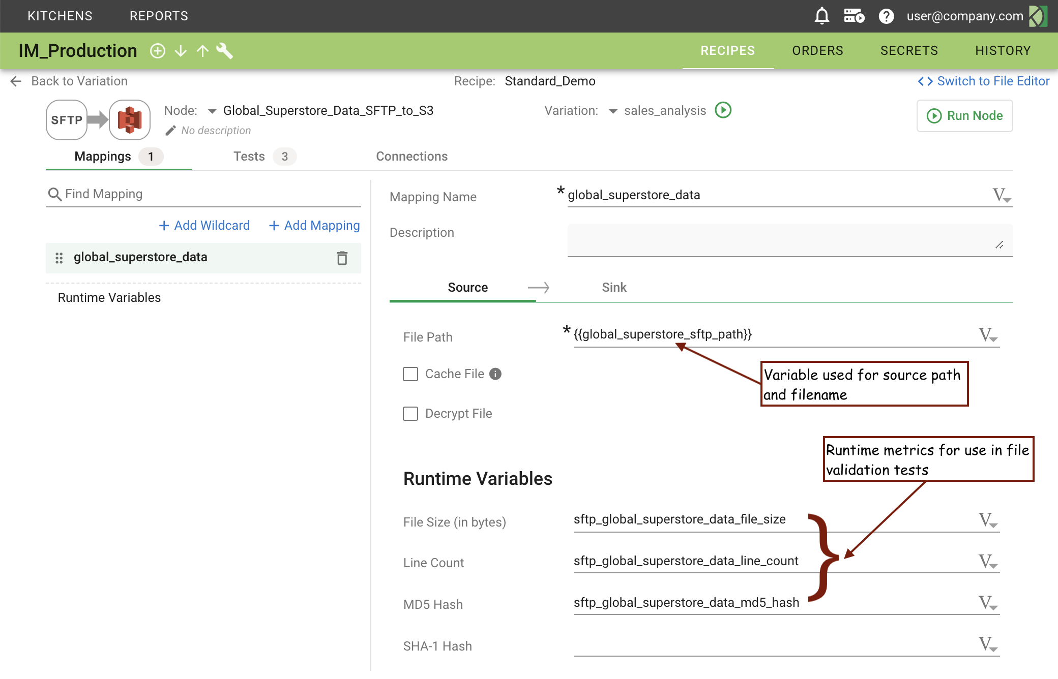 Articles - Nodes DMexample Mappingsource 